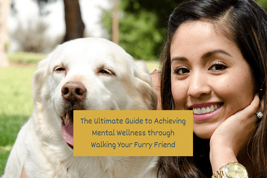 Mental Health and Wellness through walking your dog